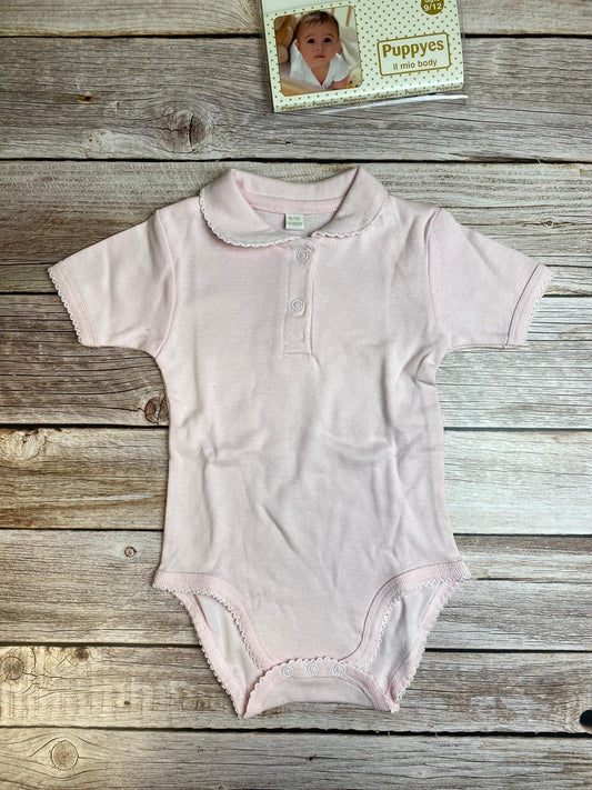 Body manica corta con colletto