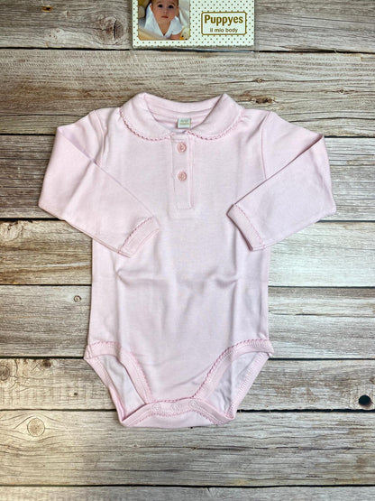 Body manica lunga con colletto