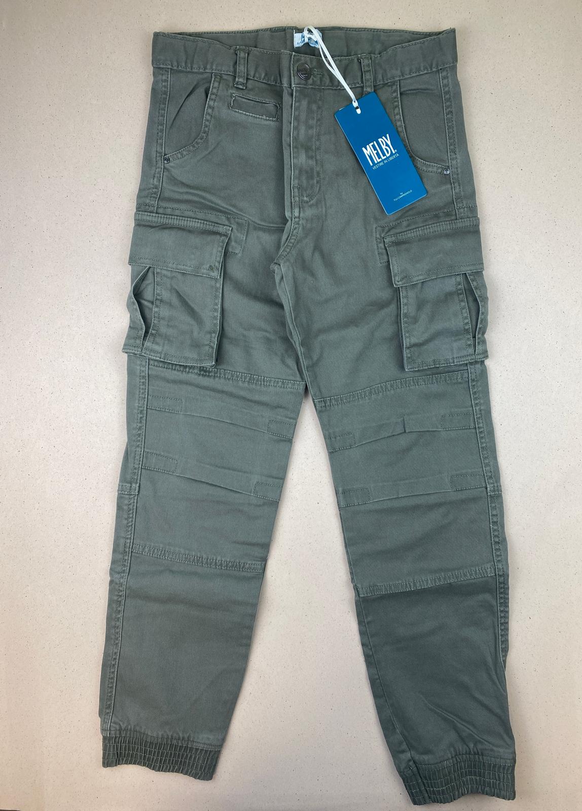 Pantalone in tela di cotone