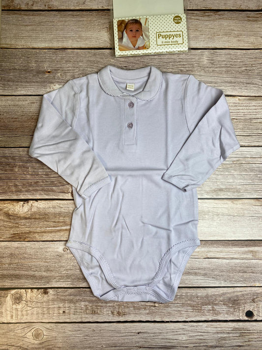 Body manica lunga con colletto