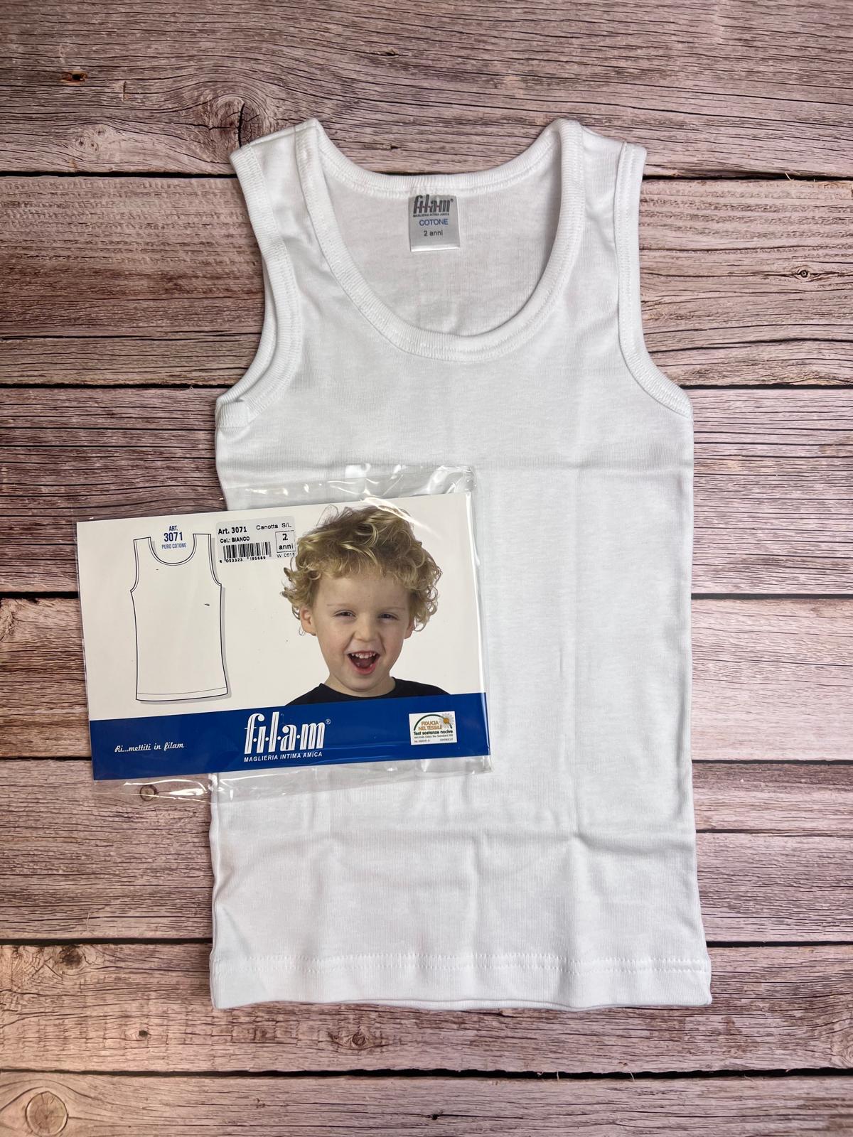 Canotta a spalla larga