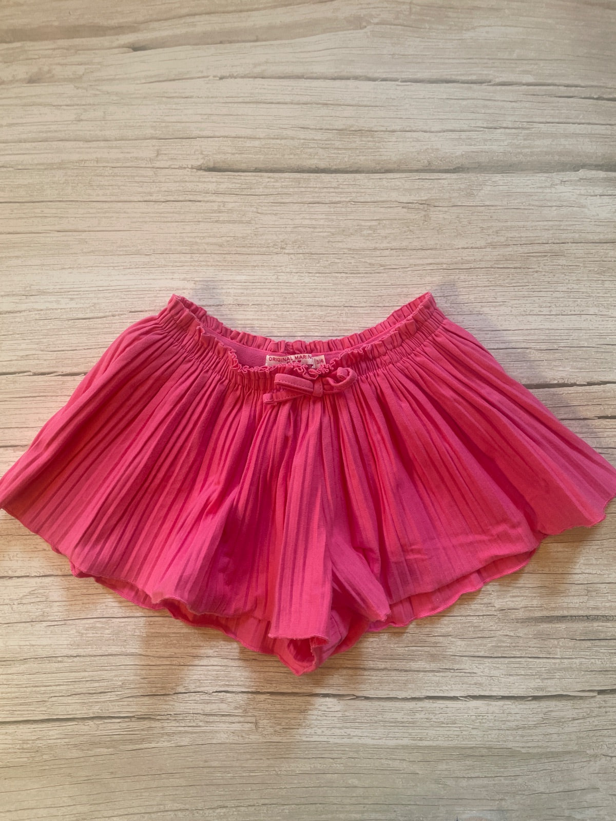 Culotte Bambina Fucsia Plissettate Original Marina