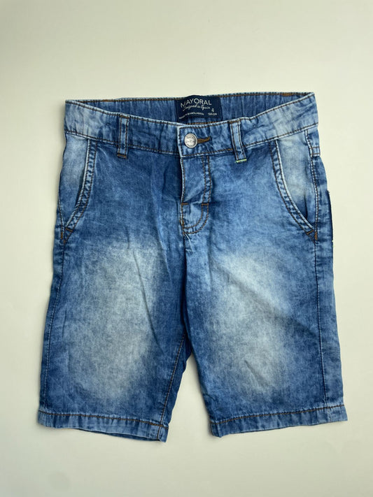 Shorts in denim leggero