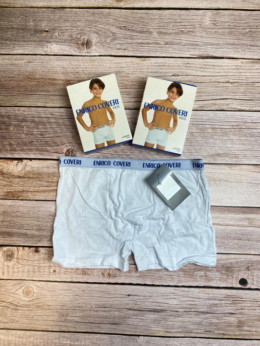 Set due boxer con elastico logato