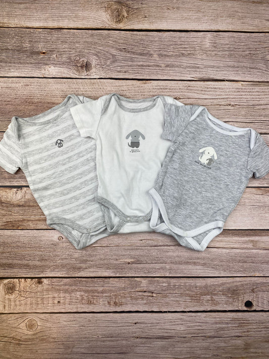 Body manica corta 3 pz