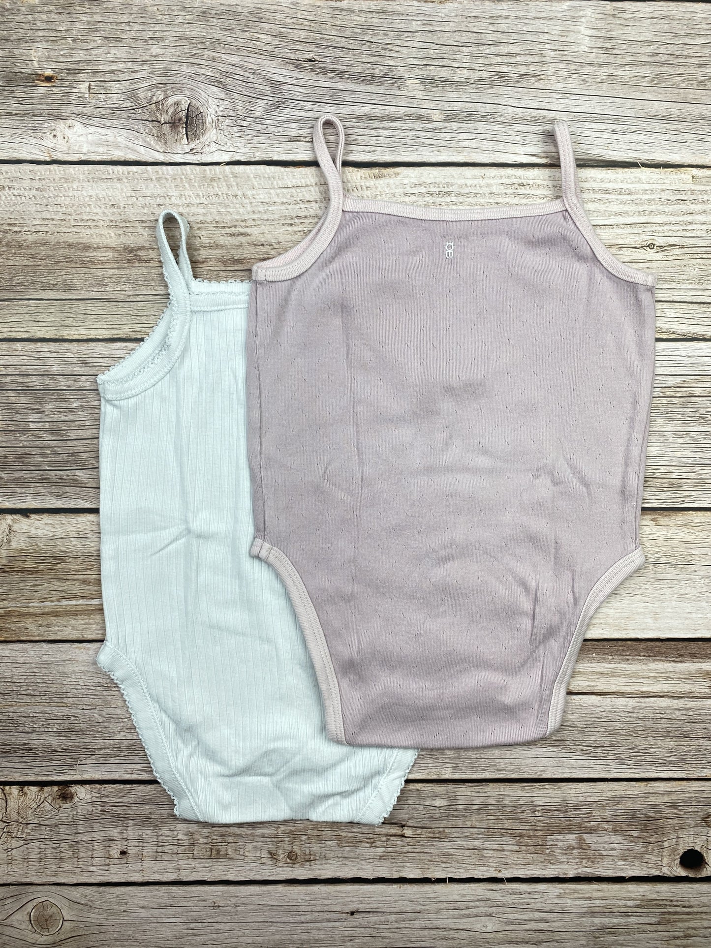 Set 2 body senza manica