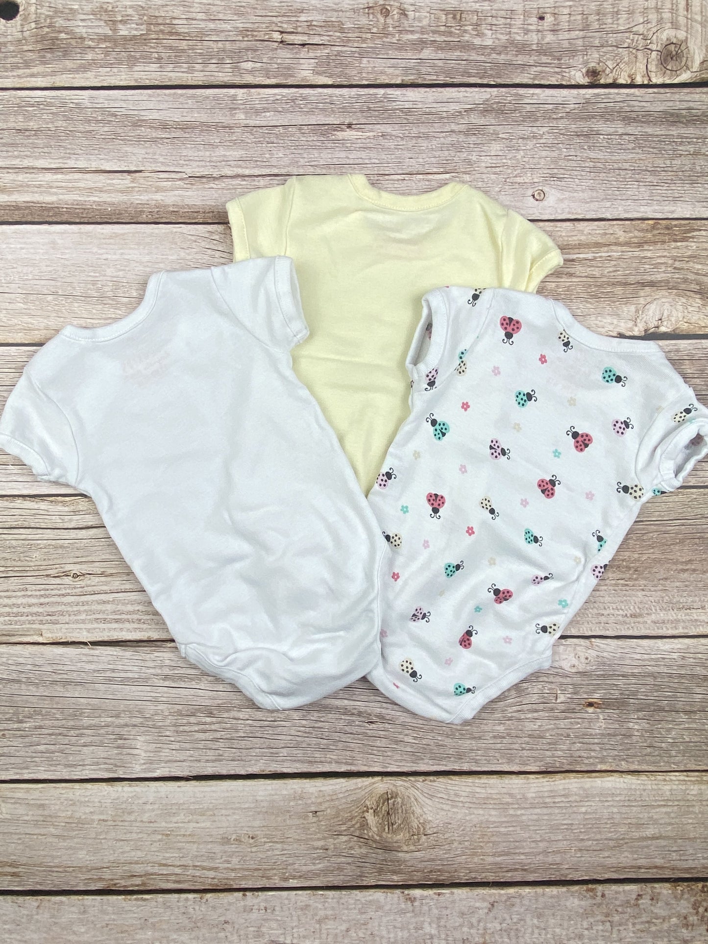 Set tre body manica corta