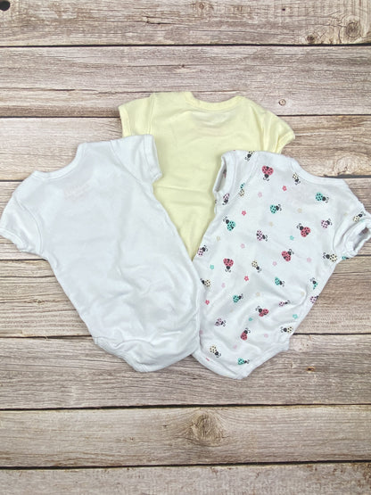 Set tre body manica corta
