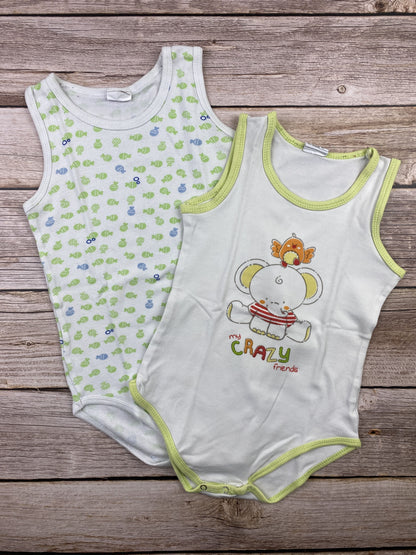 Set due body senza manica