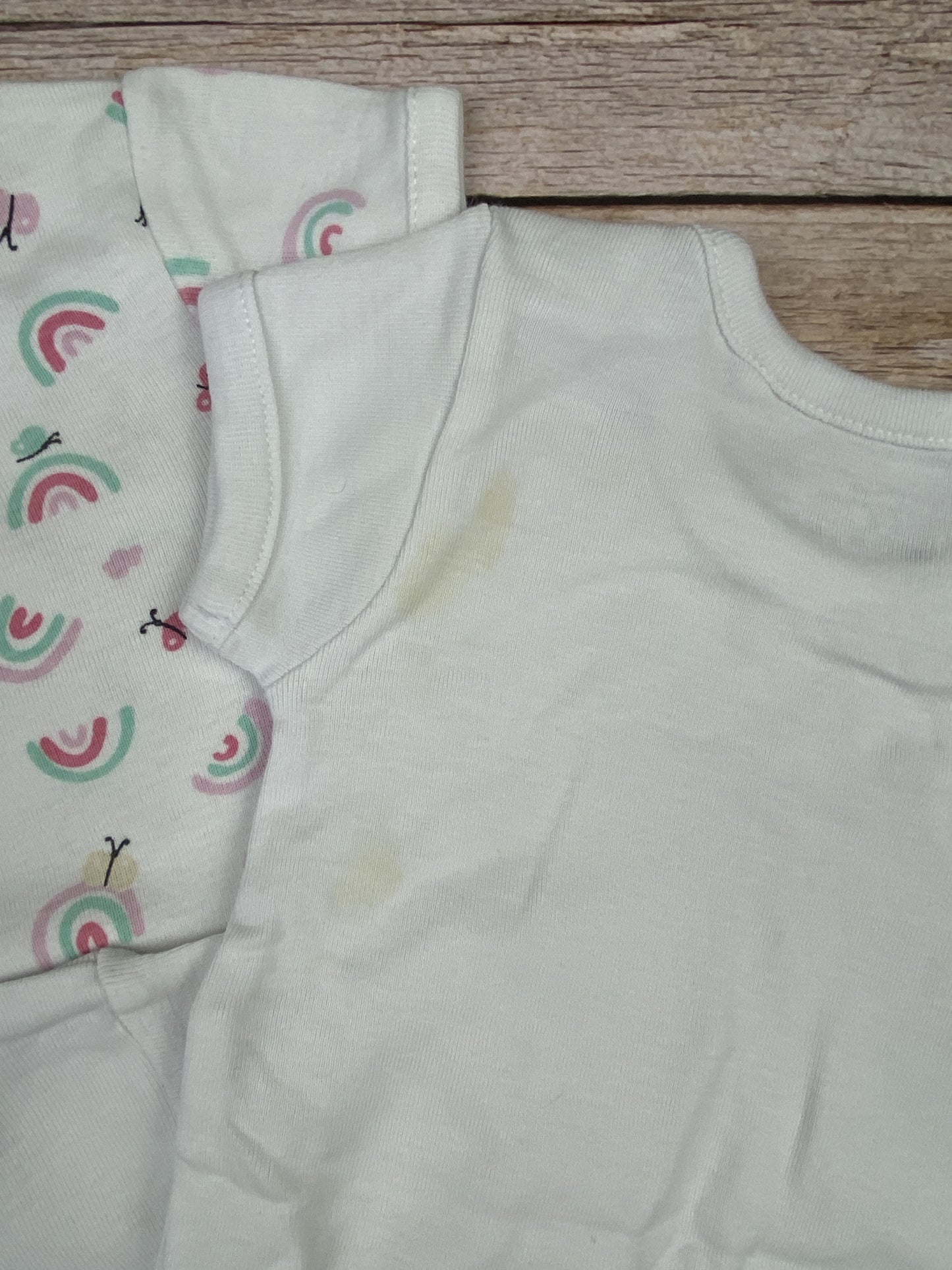 Set tre body manica corta
