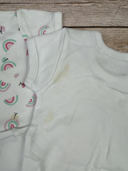 Set tre body manica corta