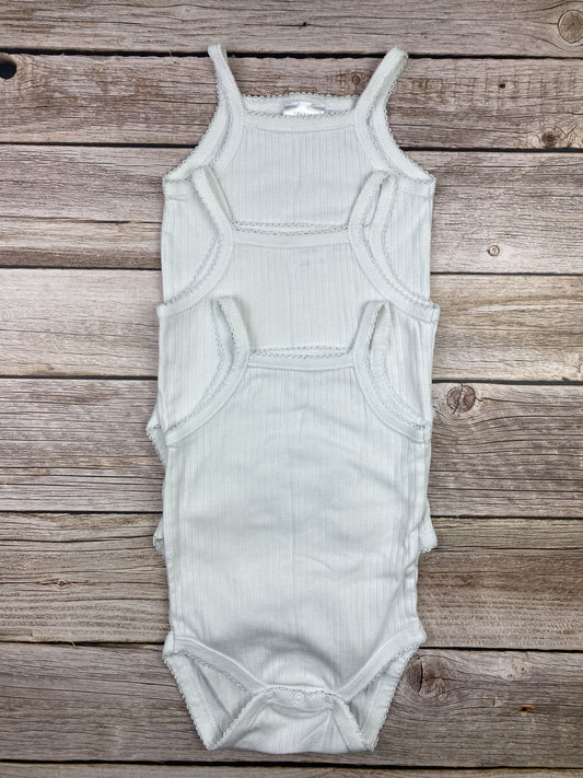Set tre body senza manica