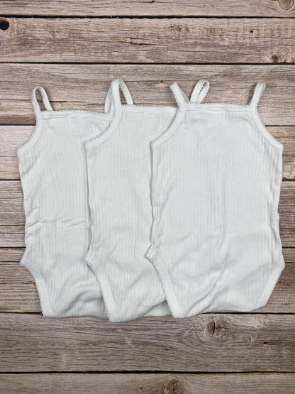 Set tre body senza manica