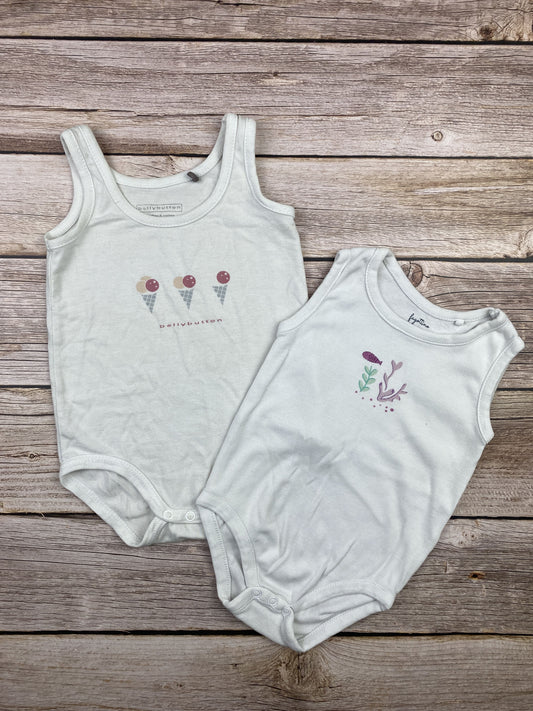 Set due body senza manica