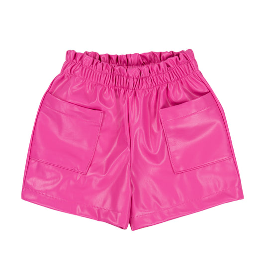 Pantaloncino in finta pelle