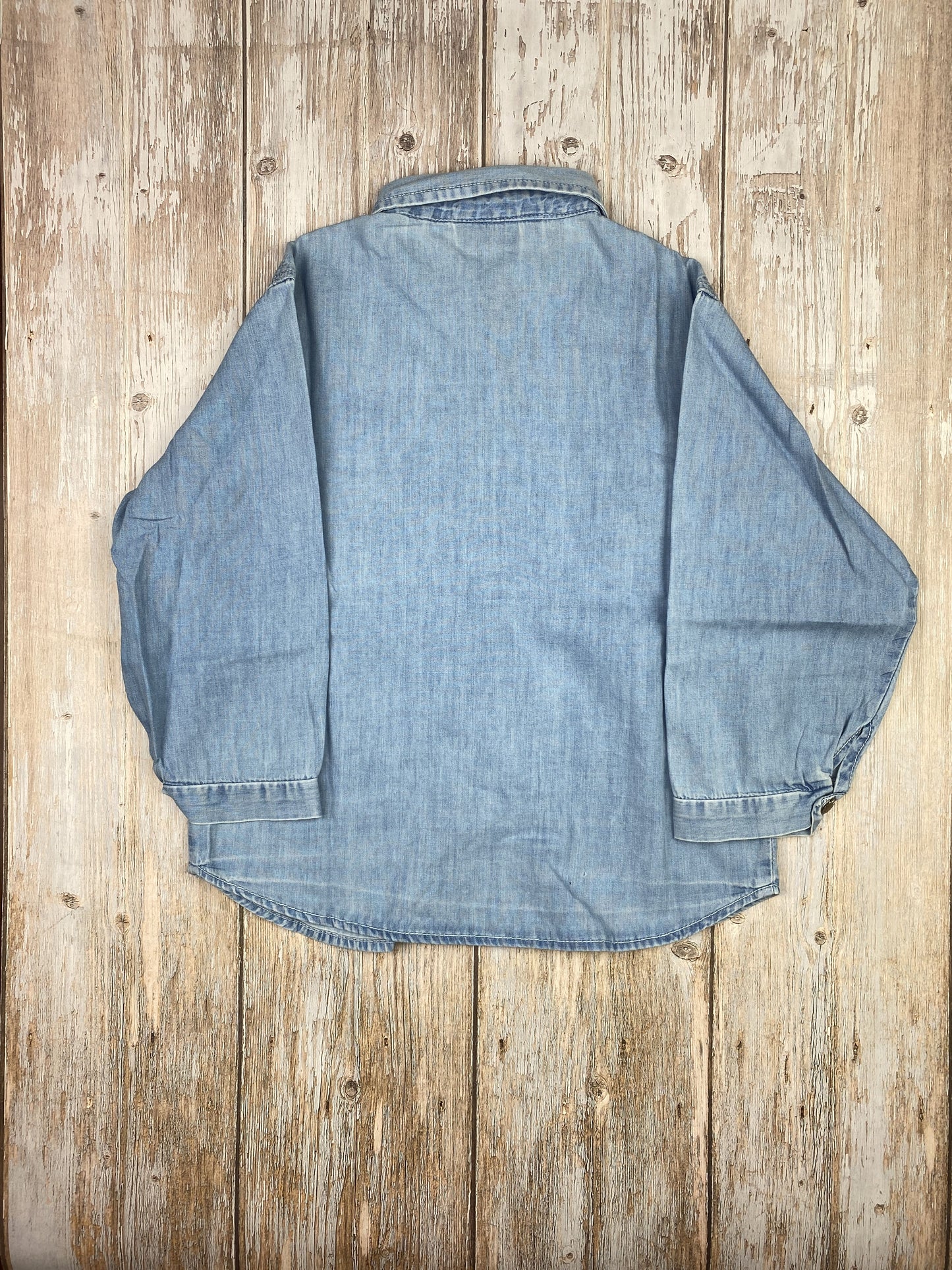 Camicia in jeans manica lunga