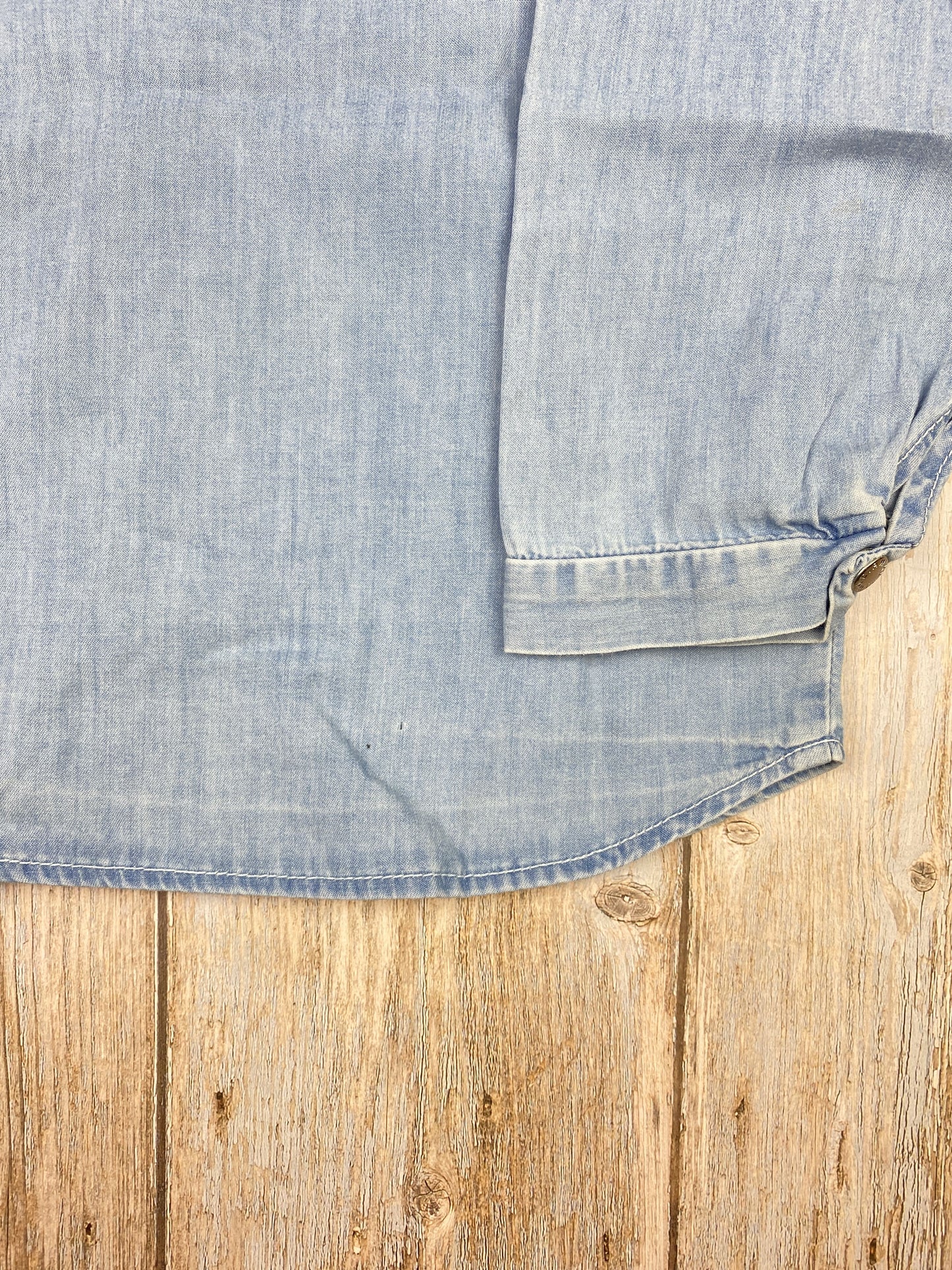Camicia in jeans manica lunga
