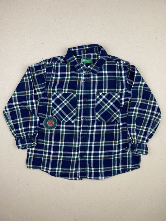 Camicia manica lunga in flanella