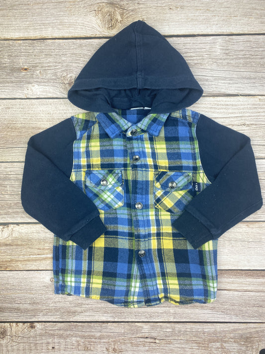 Camicia manica lunga in flanella