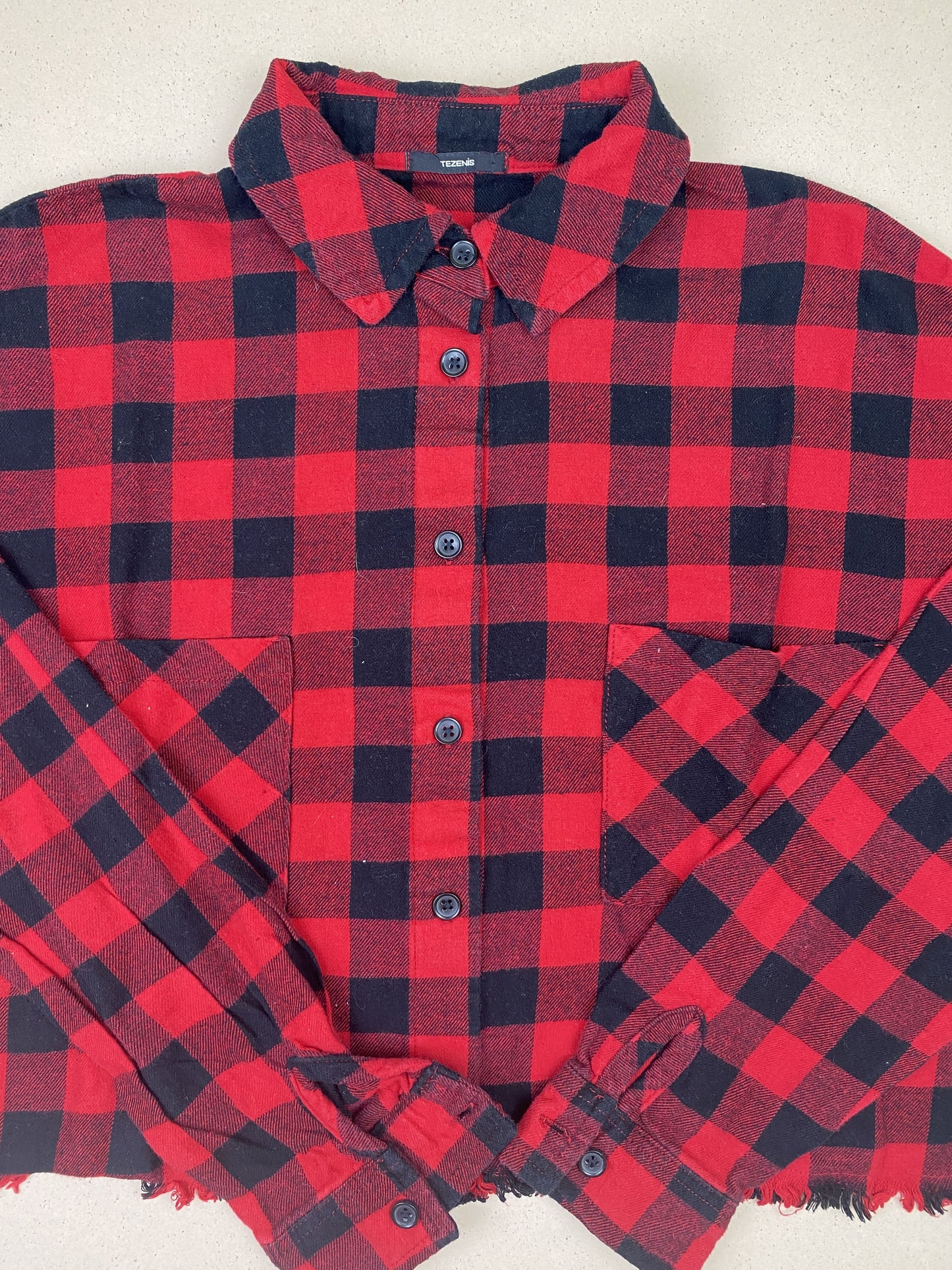 Camicia manica lunga in flanella
