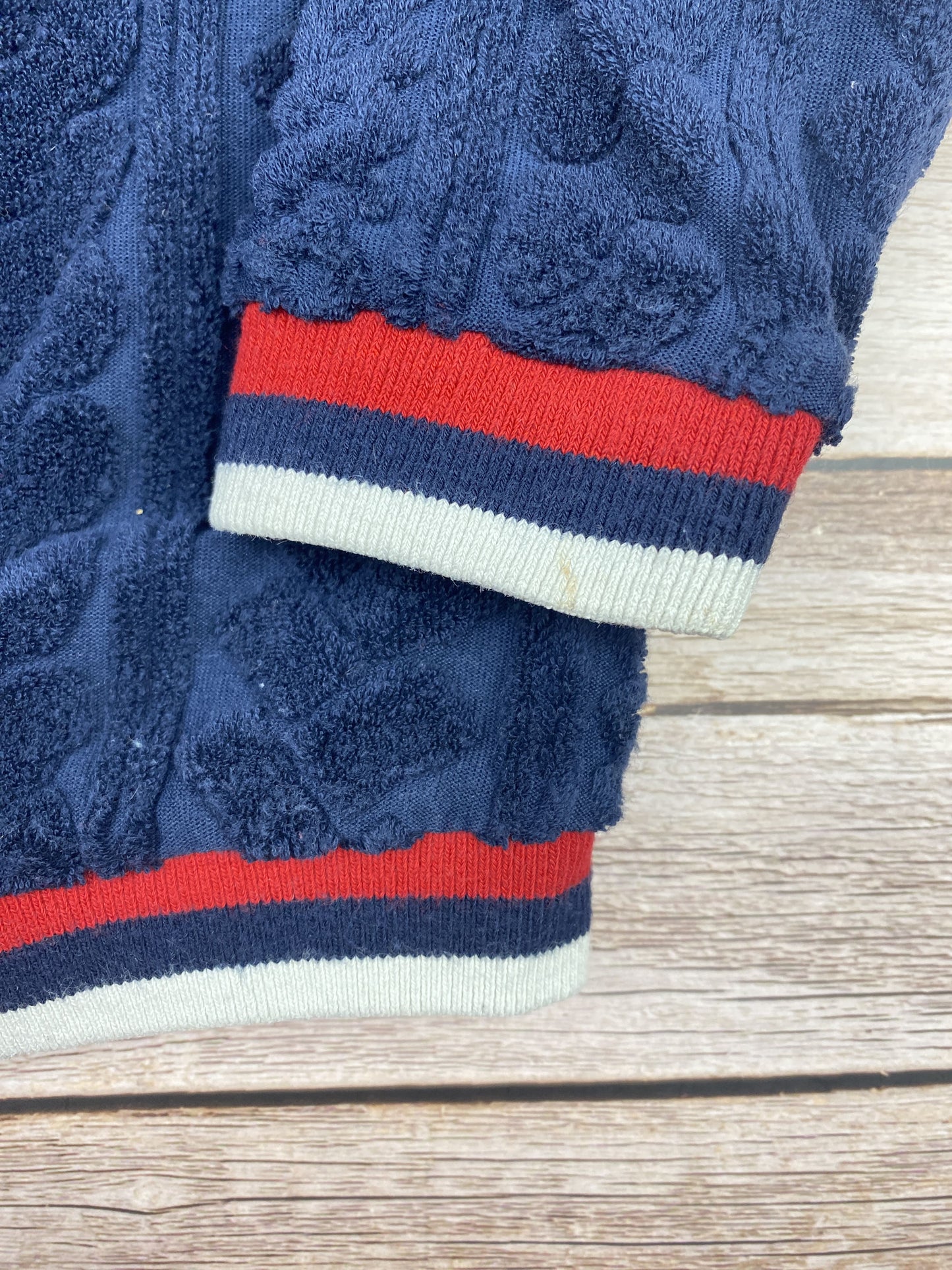 Felpa in ciniglia con zip