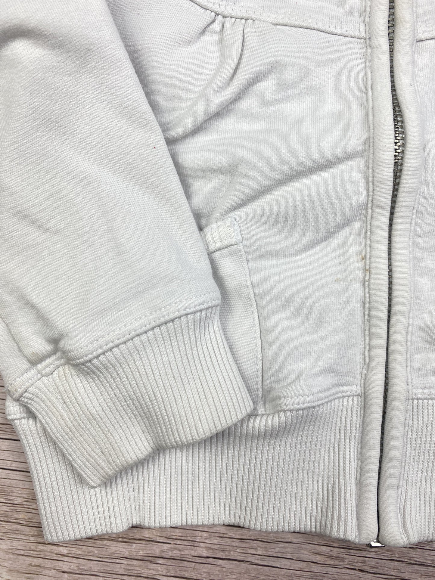 Felpa girocollo con zip