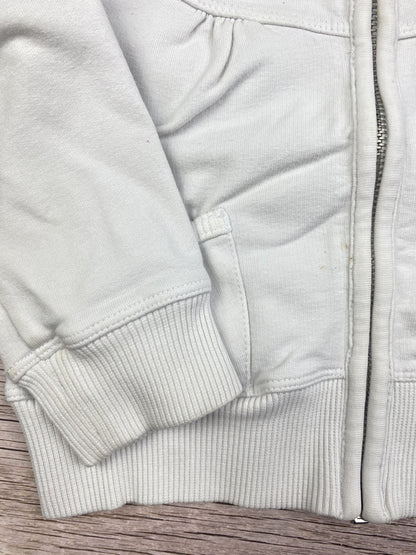 Felpa girocollo con zip