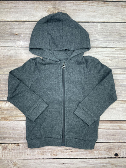 Felpa con zip e cappuccio