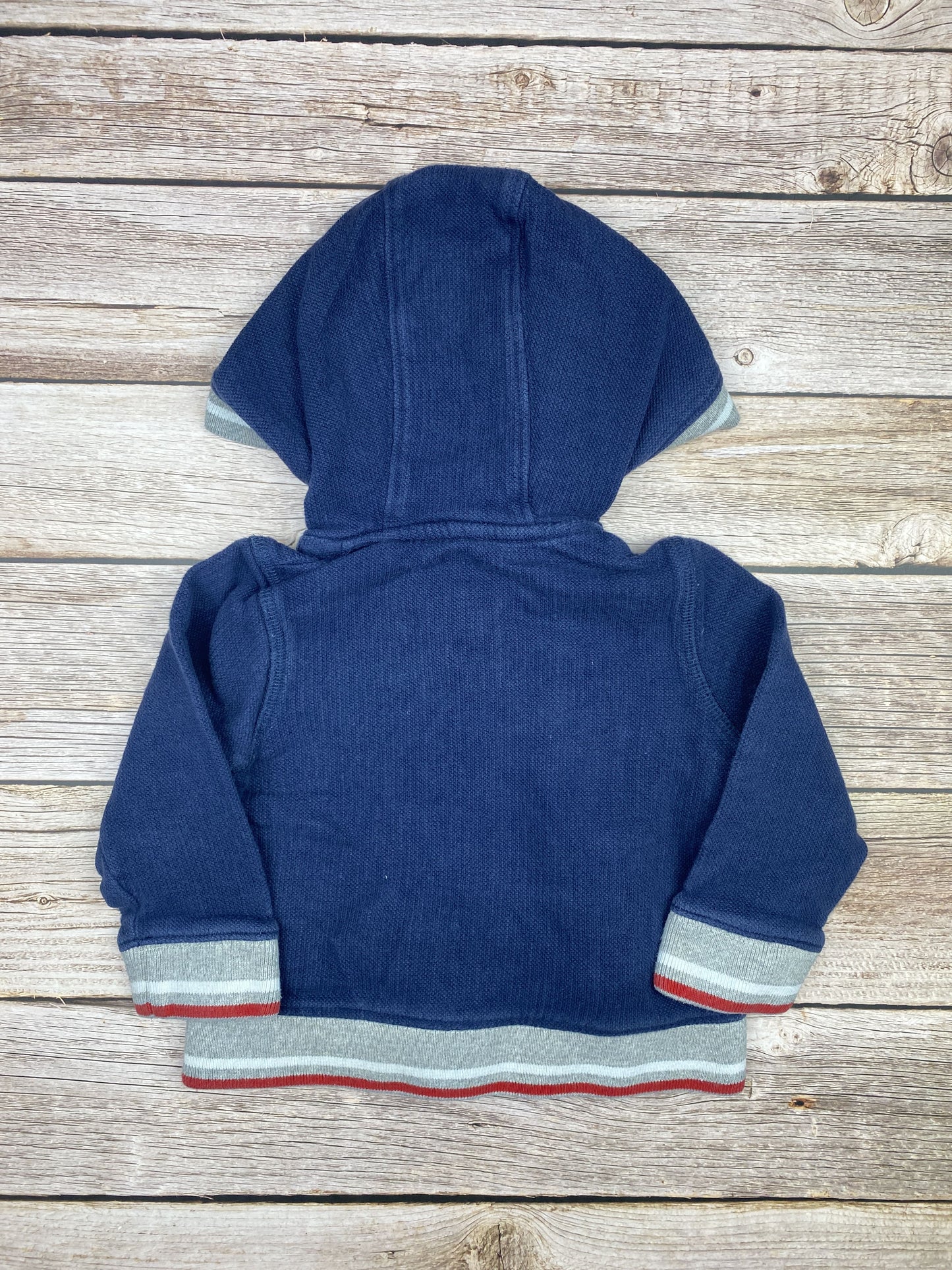 Felpa con zip e cappuccio