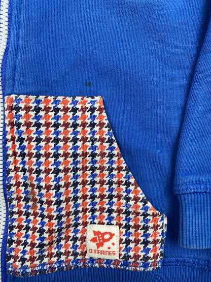 Felpa con zip e cappuccio