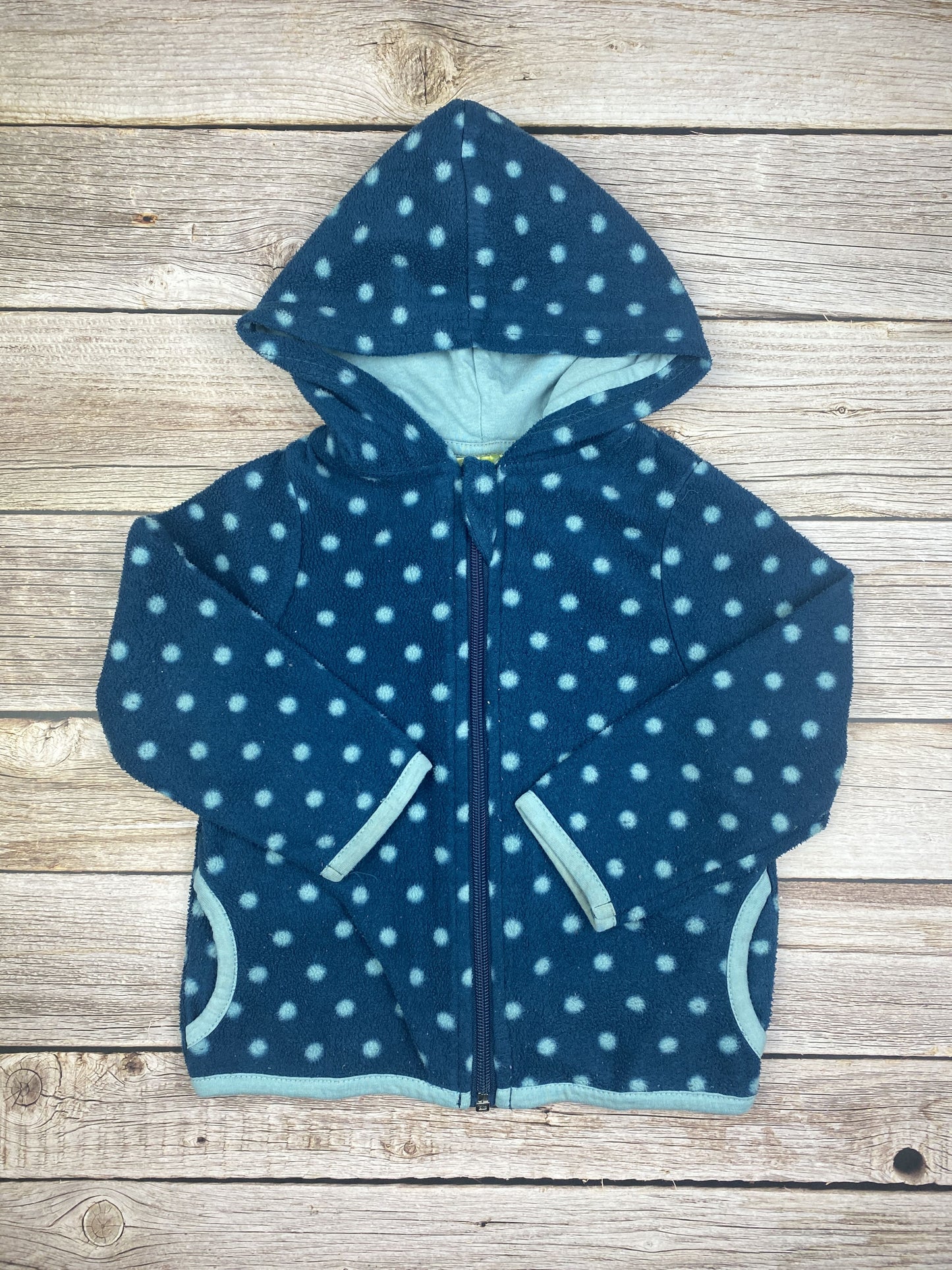 Felpa con zip e cappuccio