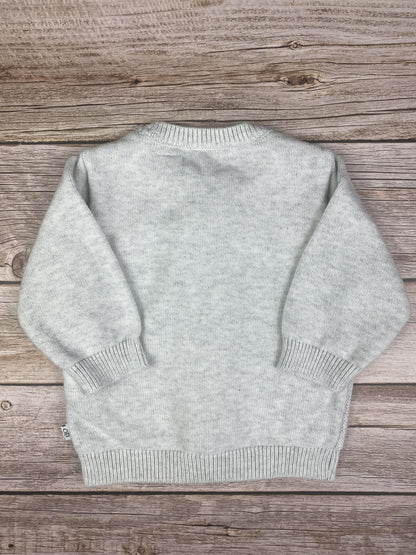 Felpa in maglia di cotone