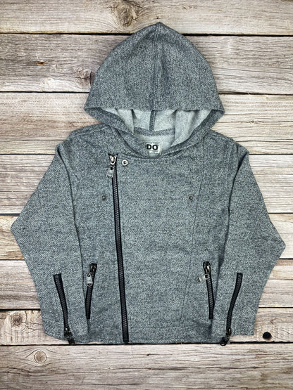 Felpa con zip e cappuccio
