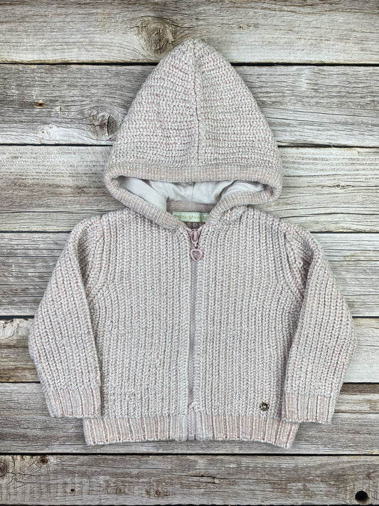 Felpa con zip e cappuccio