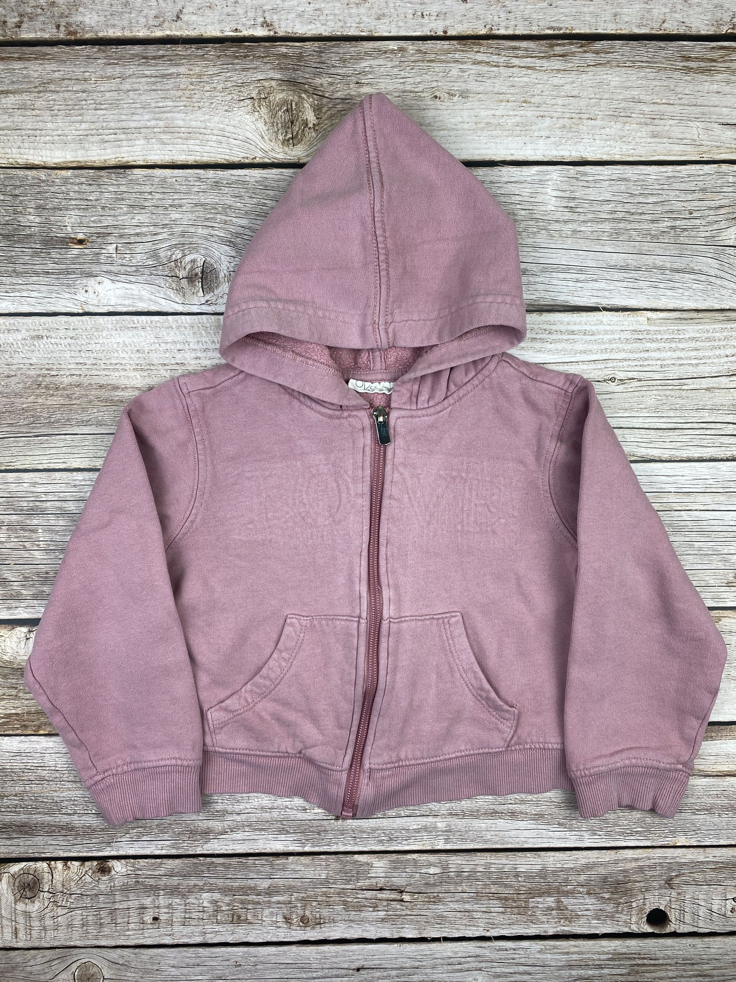 Felpa con zip e cappuccio