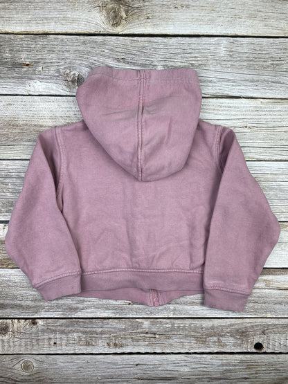 Felpa con zip e cappuccio