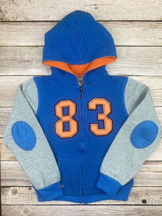 Felpa con zip e cappuccio