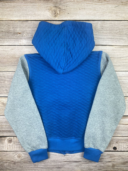 Felpa con zip e cappuccio