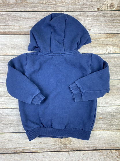 Felpa con zip e cappuccio