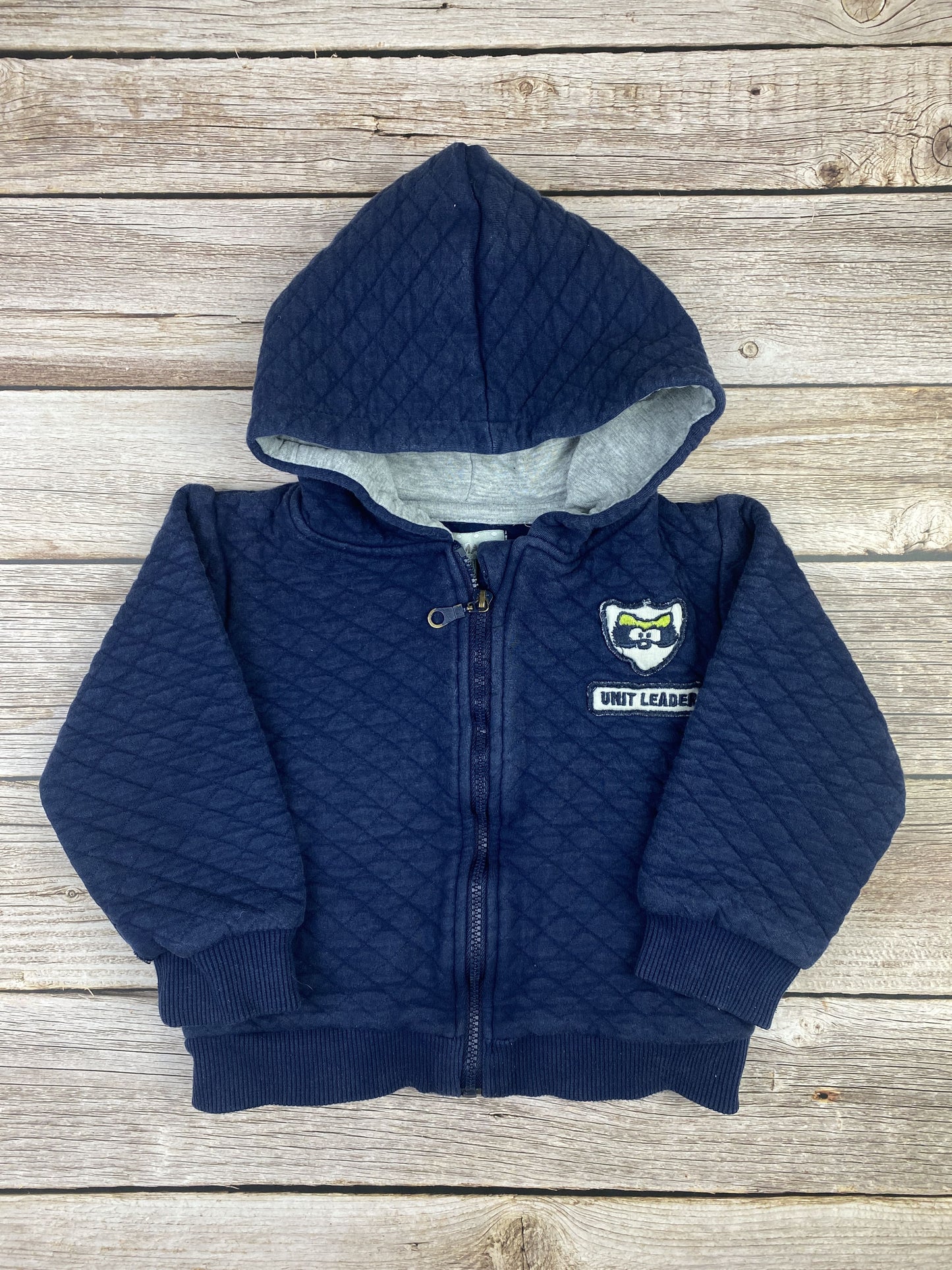 Felpa con zip e cappuccio