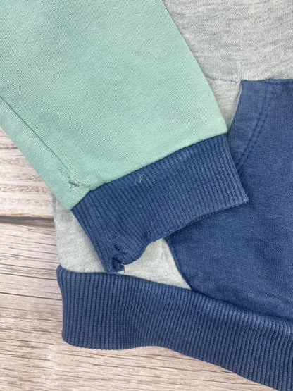 Felpa con zip e cappuccio
