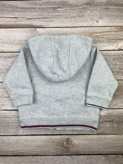 Felpa con zip e cappuccio