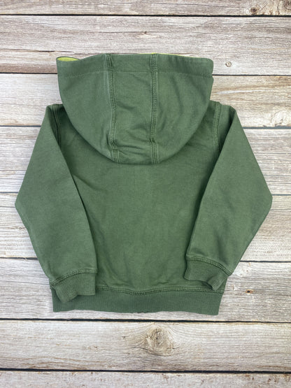 Felpa con zip e cappuccio