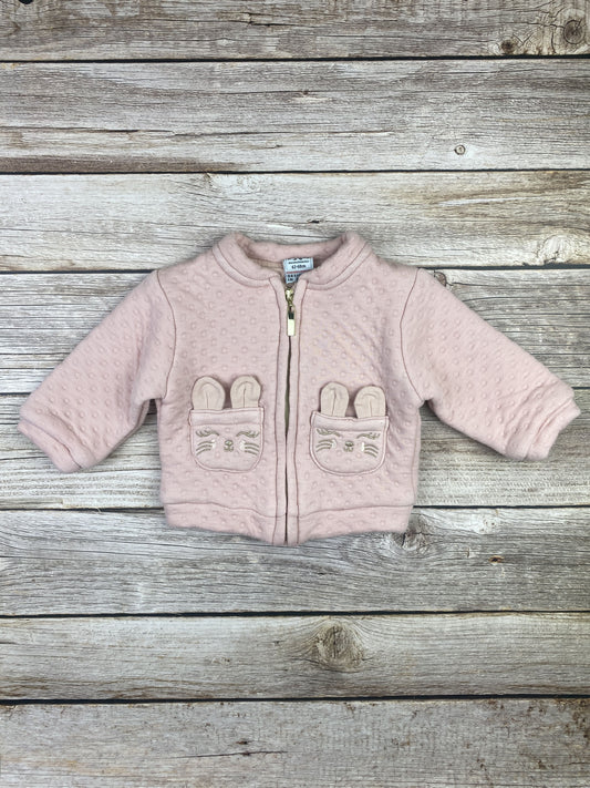 Felpa con zip senza cappuccio