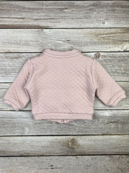 Felpa con zip senza cappuccio