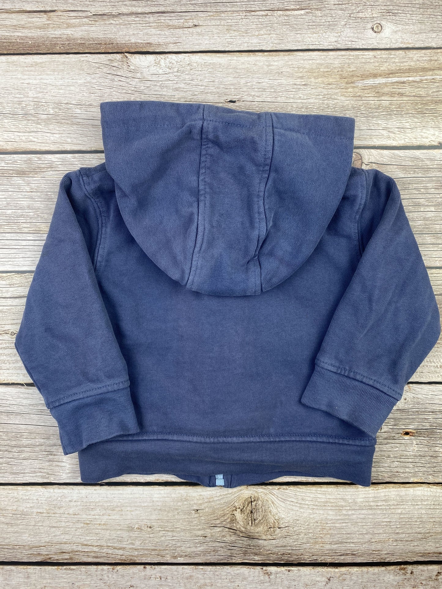 Felpa con zip e cappuccio