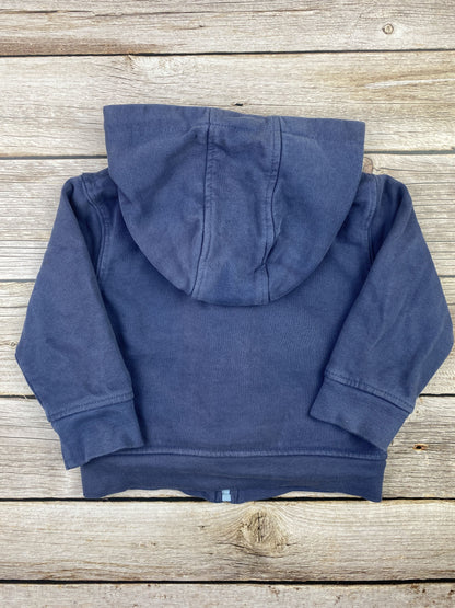 Felpa con zip e cappuccio