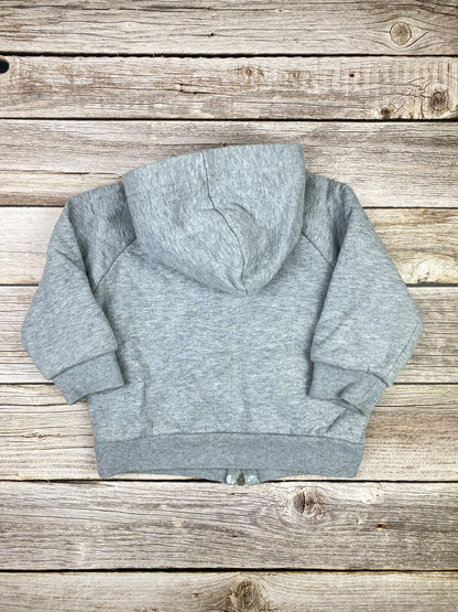 Felpa con zip e cappuccio