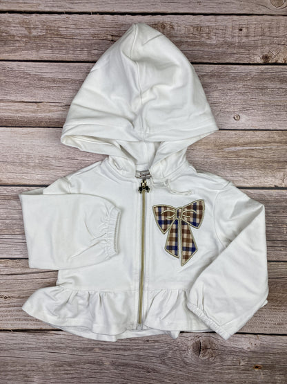 Felpa con zip e cappuccio