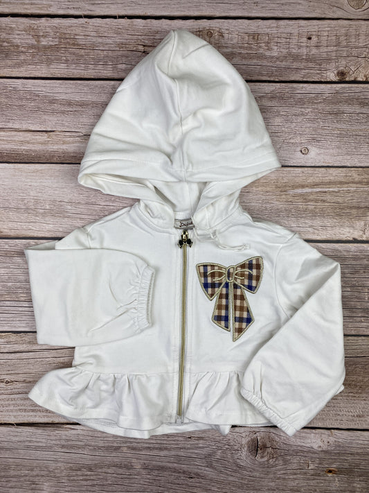 Felpa con zip e cappuccio